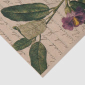 パープルフラワーエフェメラ 薄葉紙 (詳細)