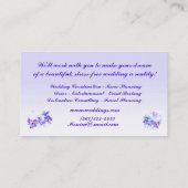 パープルフラワーズ結婚コンサルタント 名刺 (裏面)