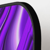 パープルフラワーレインボードリームエンジェルウィングス ピックルボールラケット (左詳細)