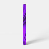 パープルフラワーレインボードリームエンジェルウィングス SAMSUNG GALAXYケース (左側面)