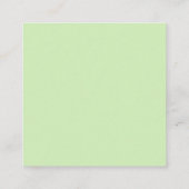 パープルフラワー結婚ズリングや輪結婚サンキューカード エンクロージャーカード (裏面)