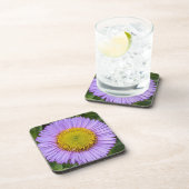 パープルフリーベンデイジーフローラ コースター (右側)