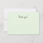 パープルフロックスフローラサンキューカード サンキューカード (裏面)