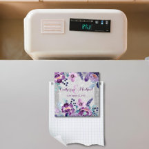 パープルフローラとシルバーグリッター