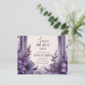 パープルフローラアーチハンドスト異教のング セーブザデート (スタンド正面)