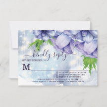 パープルフローラア結婚ネモンの食事の選択