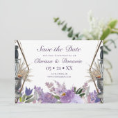 パープルフローラウィッカ信者ユニオンハンドスティングの儀式 セーブザデート (スタンド正面)