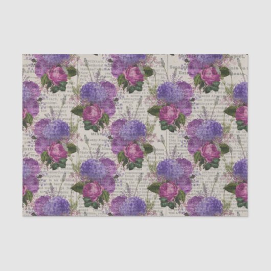 パープルフローラエフェラ 薄葉紙 (正面)