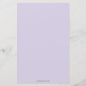 パープルフローラゾウ誕生日カプセルメッセージ (裏面)