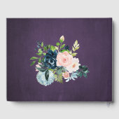 パープルフローラダイヤモンドプリンセスティアラキンセアニェラ ゲストブック (裏面)