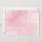 パープルフローラバプテスマ/《キリスト教》洗礼式や命名式招待状 招待状 (裏面)