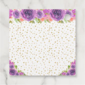 パープルフローラブロンドヘアプリンセスSweet sixteen フェイバータグ (裏面)