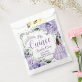 パープルフローラプリンセスシルバーキンセアニラ16 15 フェイバーバッグ (封をした状態)