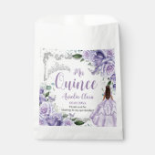 パープルフローラプリンセスシルバーキンセアニラ16 15 フェイバーバッグ (正面)