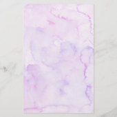 パープルフローラベビーシャワーティーパーティーを見つける (裏面)