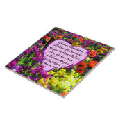 パープルフローラロマン8:28フォトデザイン タイル (側面)