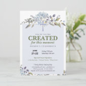 パープルフローラ女性教会カンファレンス 招待状 (スタンド正面)