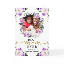 パープルフローラ最高のリースママママママママママザーズ・デイ