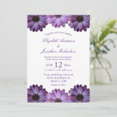 パープルフローラ結婚ズ 招待状 (スタンド正面)