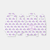 パープルフローラ21歳の誕生日 フェイバーボックス (折り畳みなし)