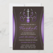 パープルフーカパーティの招待状 招待状 (正面)