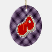 パープルブッチャーのステーキ セラミックオーナメント (右)