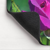 パープルブディングバラやる気を起こさせる引用文 マウスパッド (コーナー)