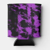 パープルブラッククーラーボックス 缶クーラー (正面)