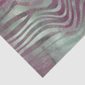 パープルブルガンディアクアミントゼブラ 薄葉紙 (詳細)