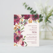 パープルブルゴーニュフローラ90誕生日予算 (スタンド正面)