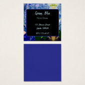 パープルブルーアジサイの花束 (正面&裏面)