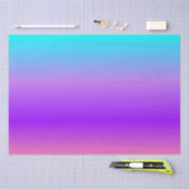 パープルブルーグラデーション 薄葉紙 (クラフト)