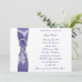 パープルブルーシルバーインフィニティホテル 招待状 (スタンド正面)
