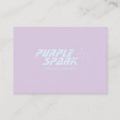 パープルブルースモールビジネス 名刺 (正面)