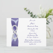 パープルブルーダイアモンドインフィニティバチェロレッテ 招待状 (スタンド正面)