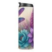 パープルブルートンフライフローラファンタジー タンブラー (回転右)