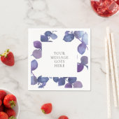 パープルブルーユーカリ離れ スタンダードカクテルナプキン (インサイチュ)