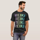 パープルブルーレイキ Tシャツ (正面フル)