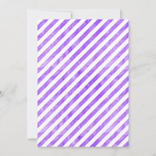 パープルブーまたはブーズハローウィンパーティ招待状 招待状 (裏面)