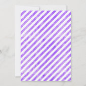 パープルブーまたはブーズ ハロウィンパーティーの招待状 招待状 (裏面)