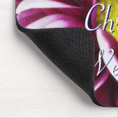 パープルブーケ マウスパッド (コーナー)