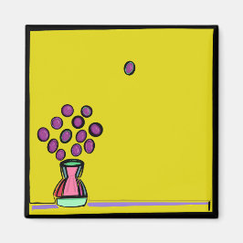 パープルブーケ マグネット