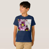 パープルブーケ Tシャツ (正面フル)