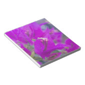 パープルブーゲンビリア ノートパッド (アングル)