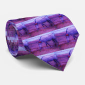 パープルプライベートプロパティホース ネクタイ (ロール)