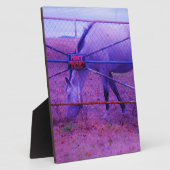 パープルプライベートプロパティホース フォトプラーク (側面)