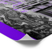 パープルプラハ ポスター (角)