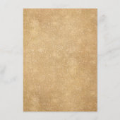 パープルプラム赤面ピンクローズ結婚ズ詳細ズエンクロ エンクロージャーカード (裏面)