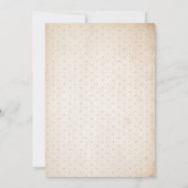 パープルプラム バーガンディ ウォーターカラー フラワールージュ ラスティック 招待状 (裏面)