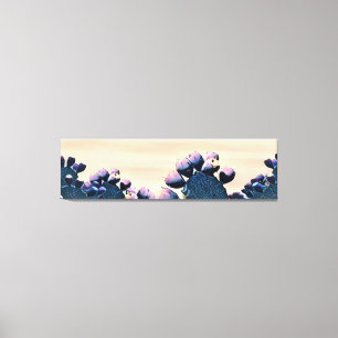 パープルプリックリーナシ キャンバスプリント